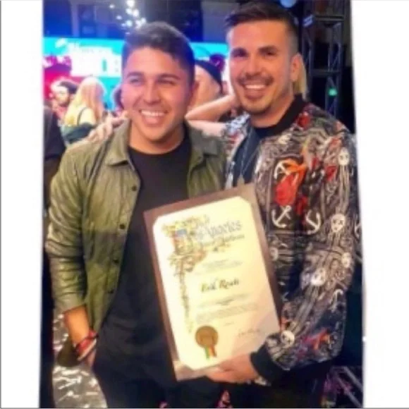 Mister Triple X Bomber Jacket Erik Rosete Small - Picture 15 of 16